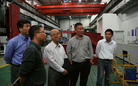 中国机械联合会 朱森第特殊照料莅临公司指导事情